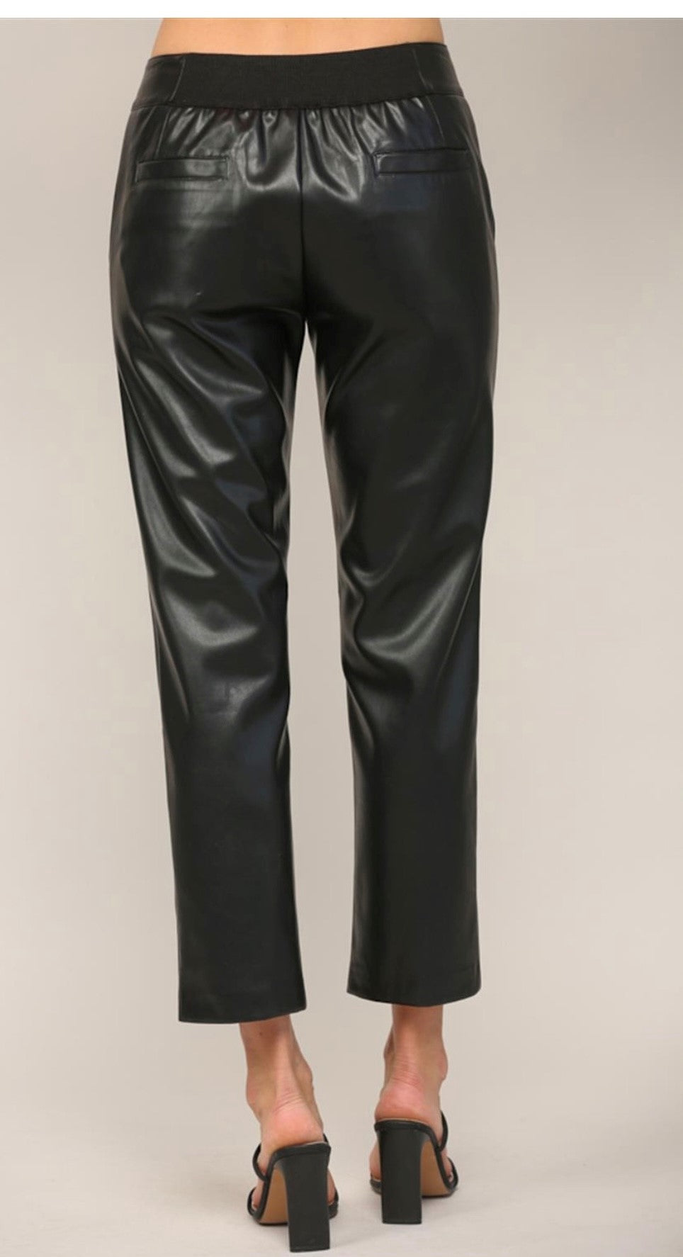 Julie Pleather Pant Bds Black main image 1