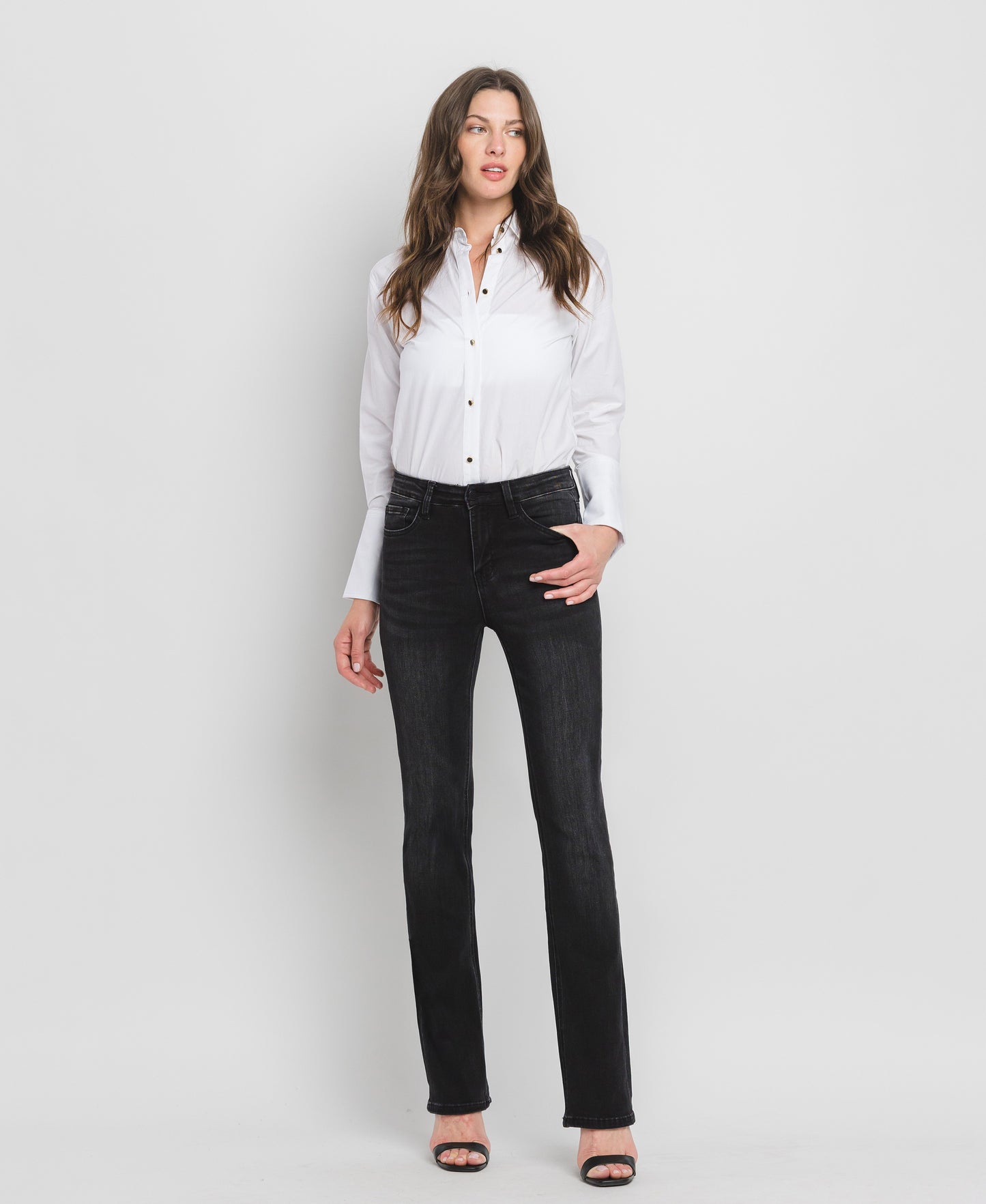 High Rise Slim Bootcut