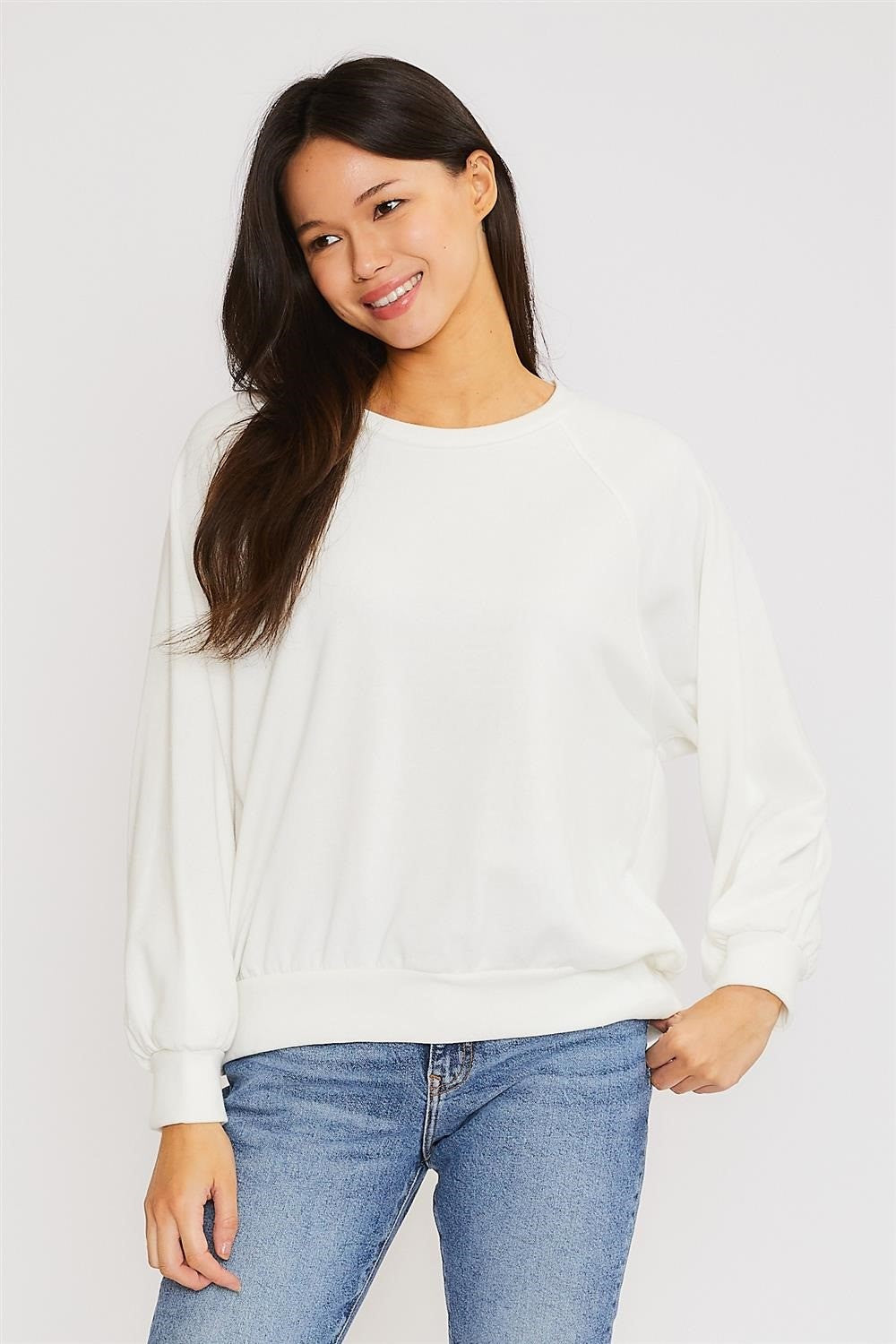 White Sweatshirt