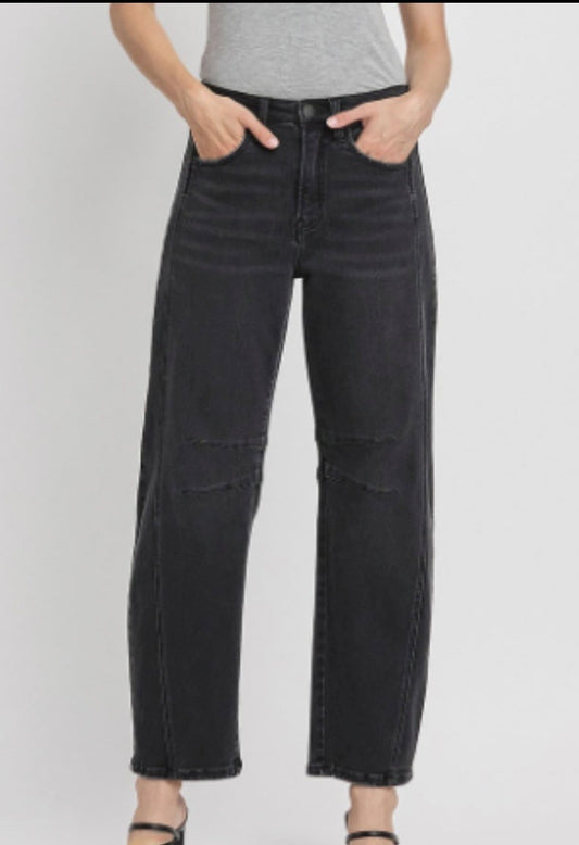 Black high-rise Barrel