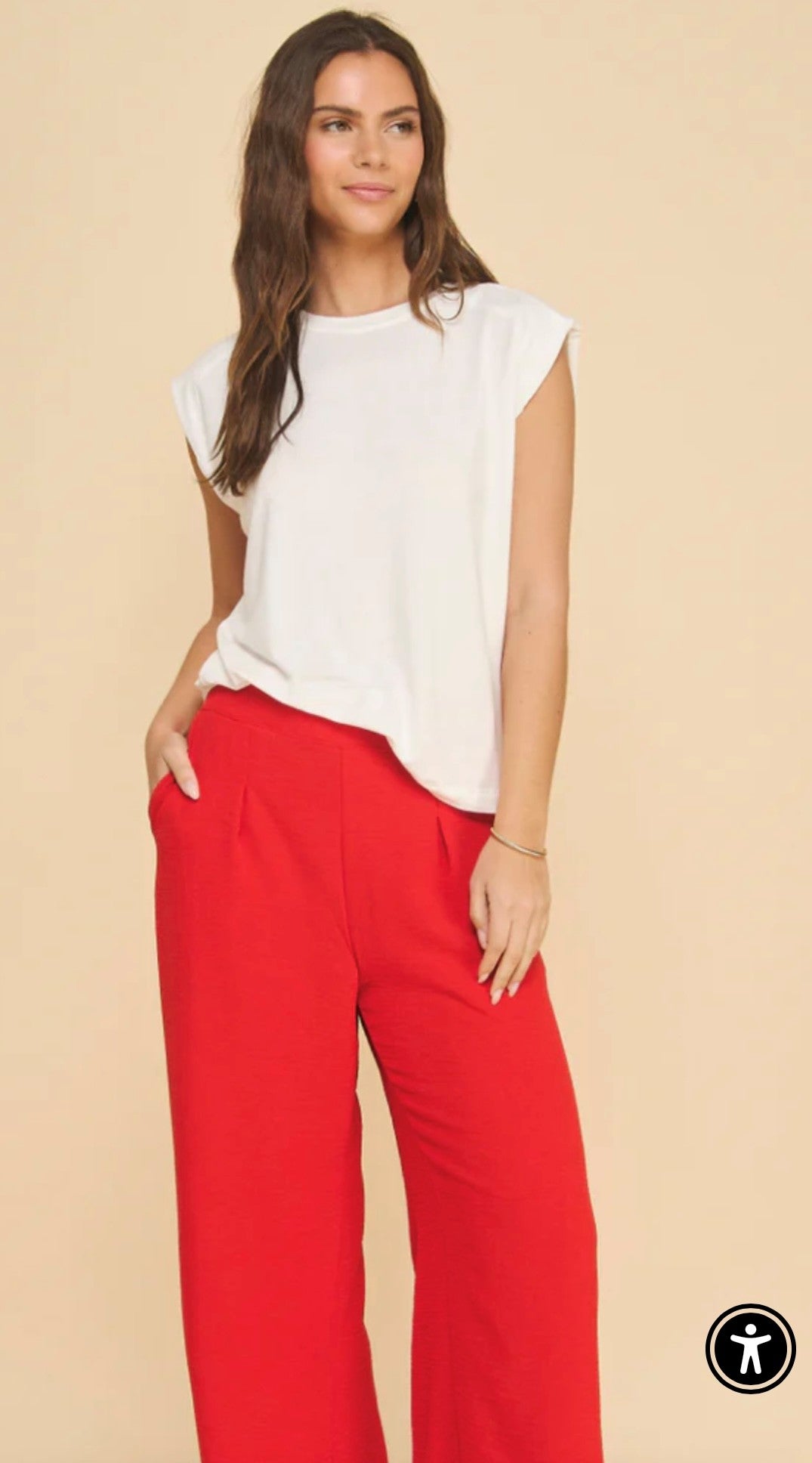 Blossom Top in White