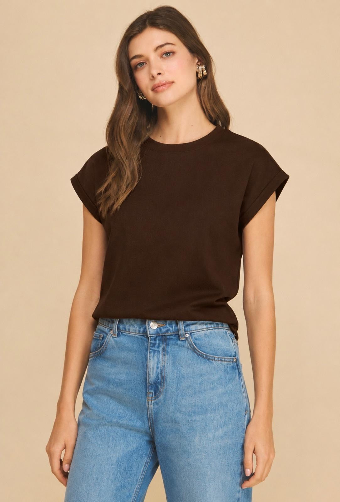 Amicis Kate top in brown