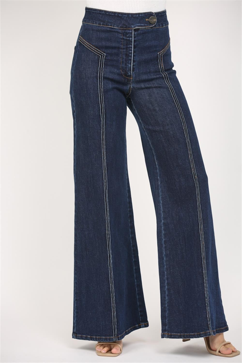 Dark Denim High Waisted