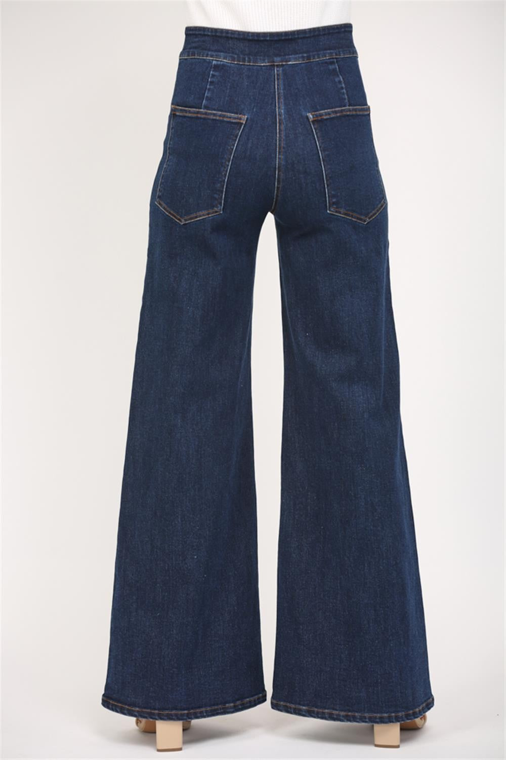 Dark Denim High Waisted
