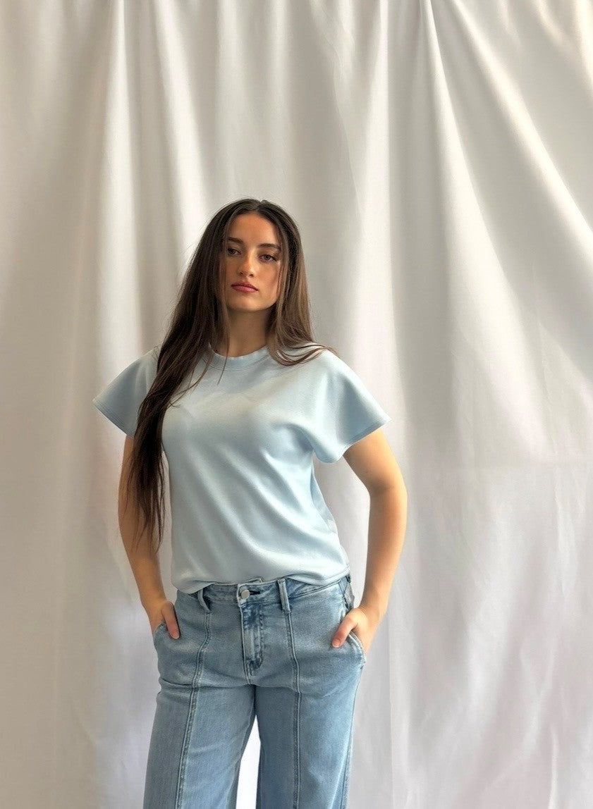 The Maine top in Blue