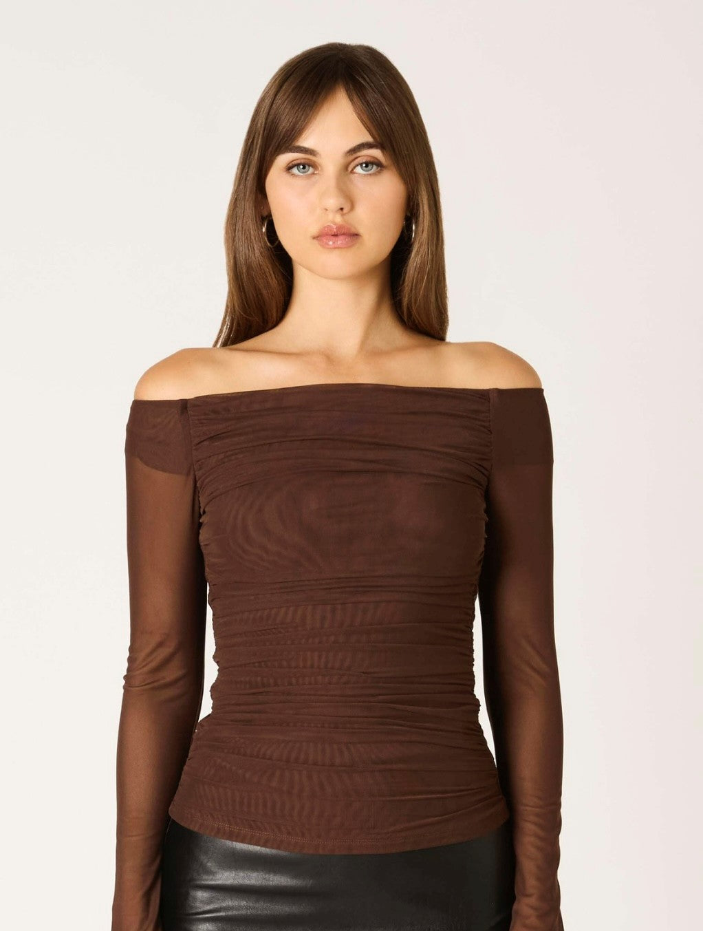 Chocolate Off the Shoulder.