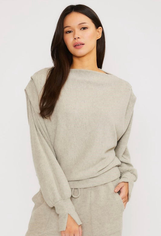 Taupe Wolf Top