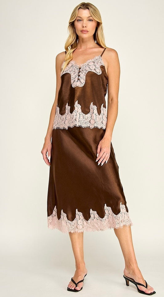 Cocoa Blush Skirt