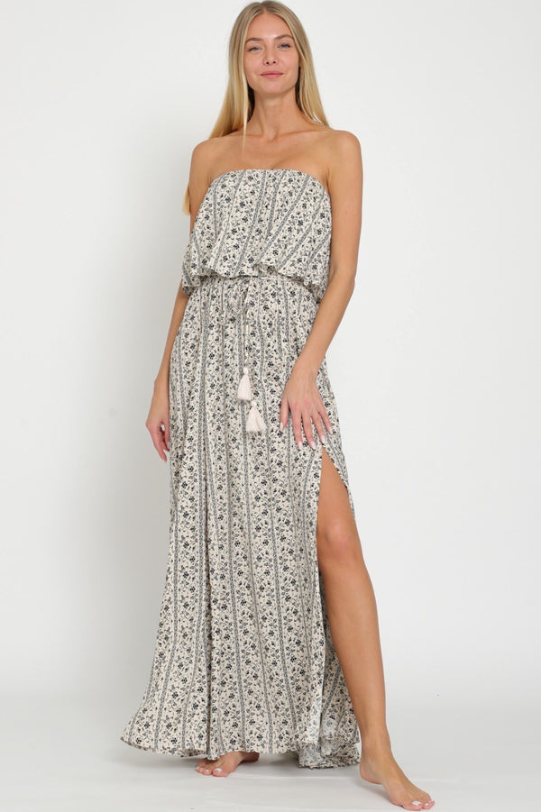 Sand/black Maxi Dress