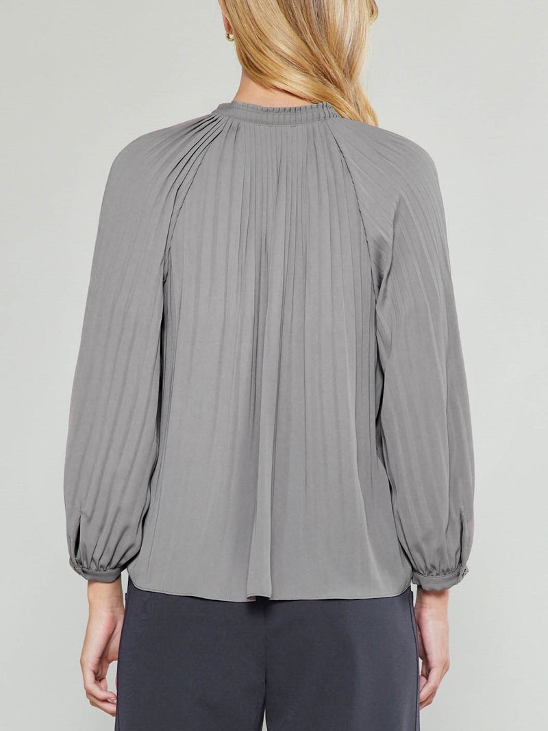 The Claire top in Grey