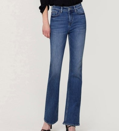 High Rise Stretch Slim Boot Cut