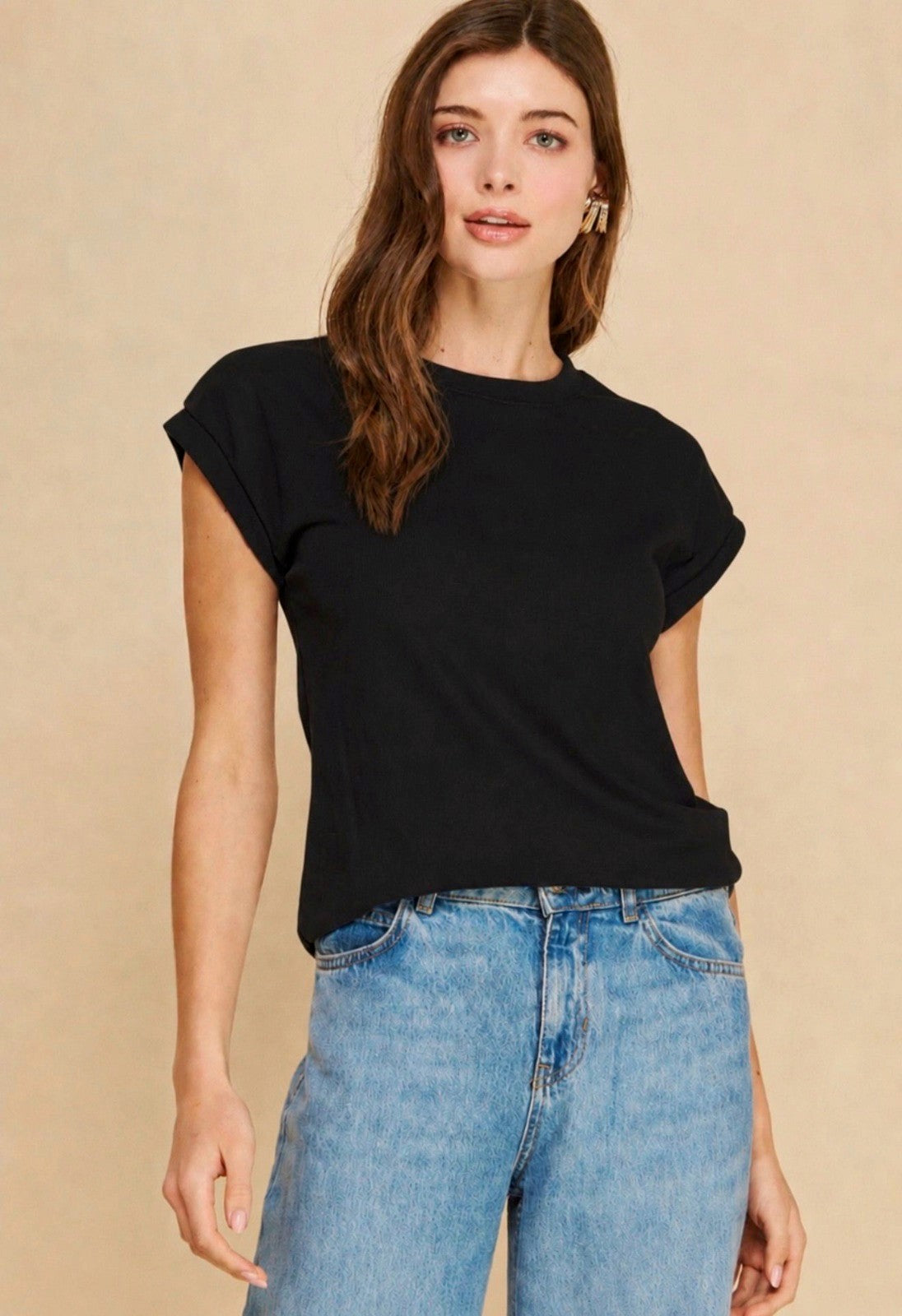 Amicis Kate top in Black
