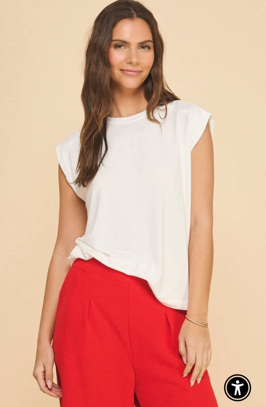 Blossom Top in White