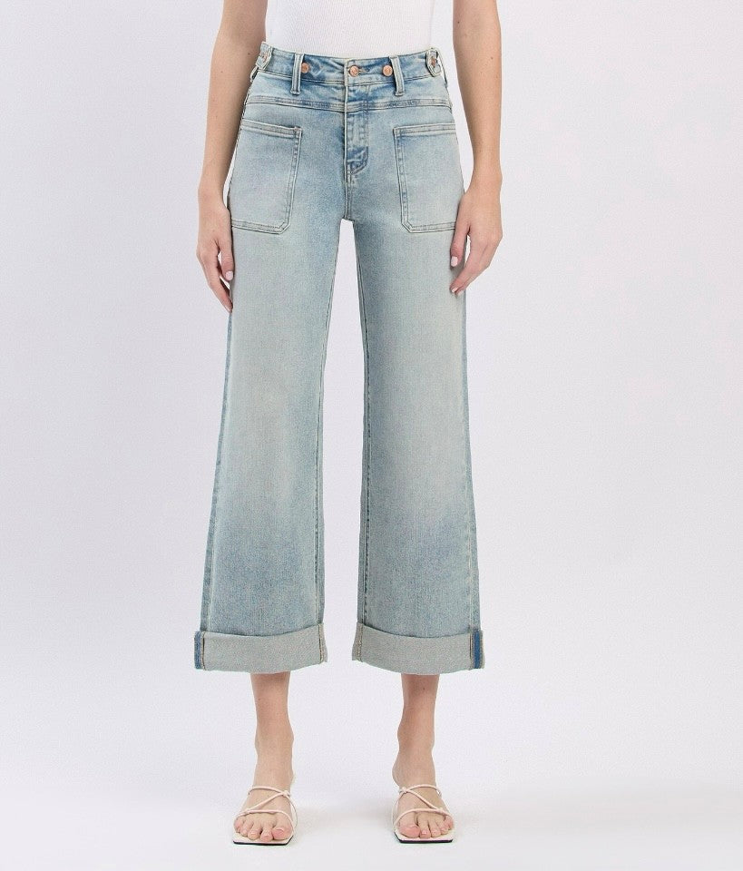 High Rise Slim Wide