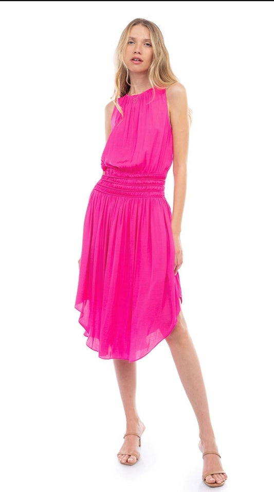 The Monroe Dress in Pink