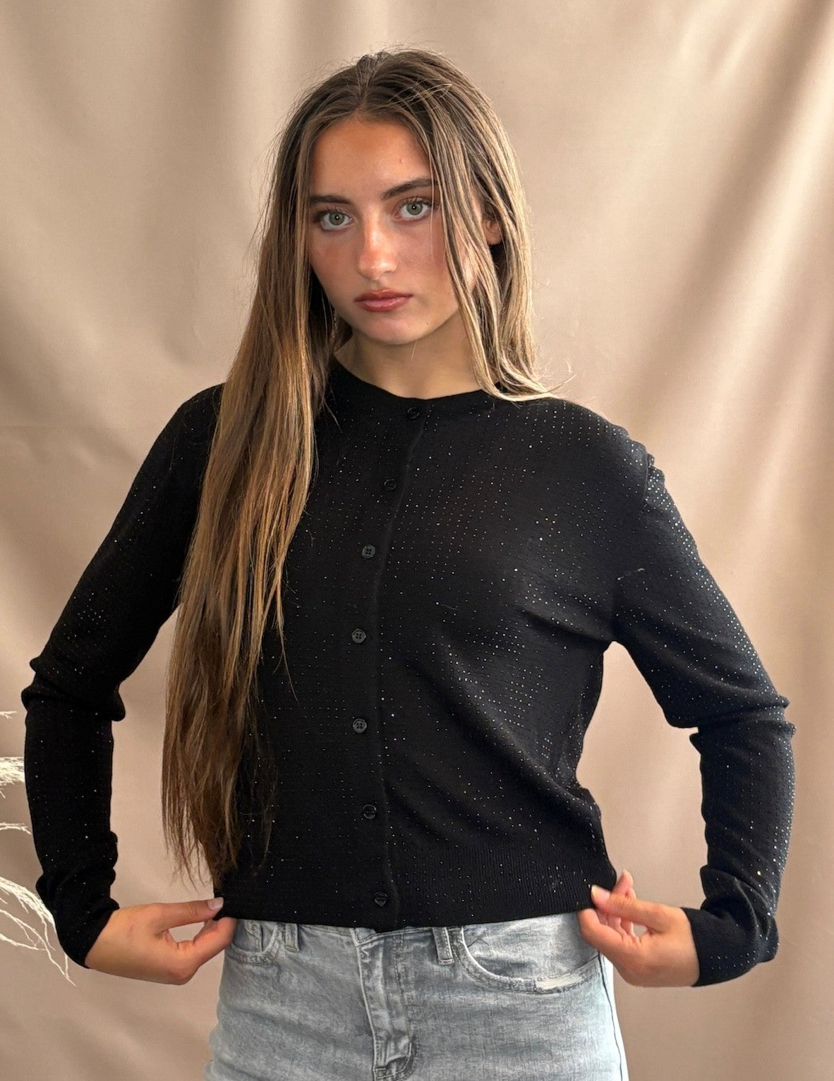 The Indie Cardigan in Black