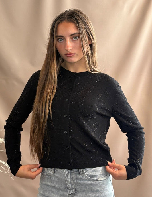 The Indie Cardigan in Black