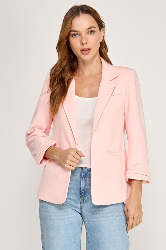 Blush Blazer