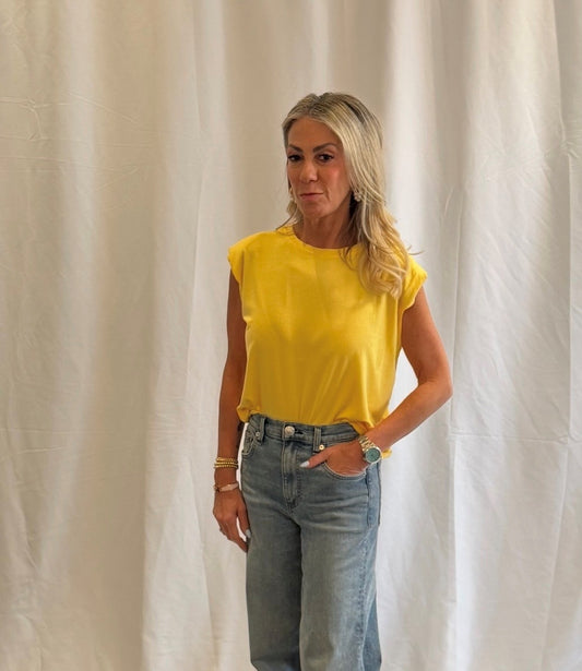 The blossom tank in yellow