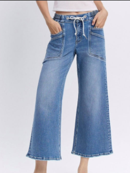 High Rise Super Soft Slim Wide