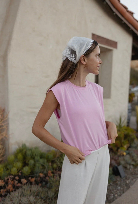 The blossom tank in light pink