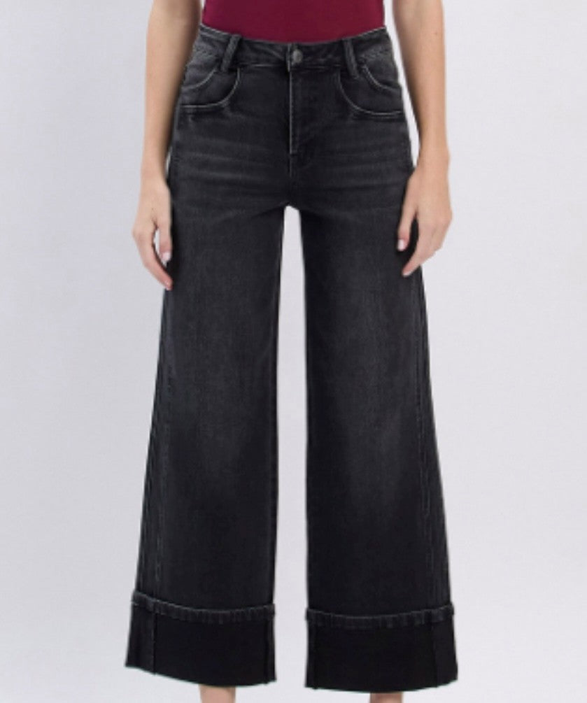 Black Baggy Wide (can be uncuffed)