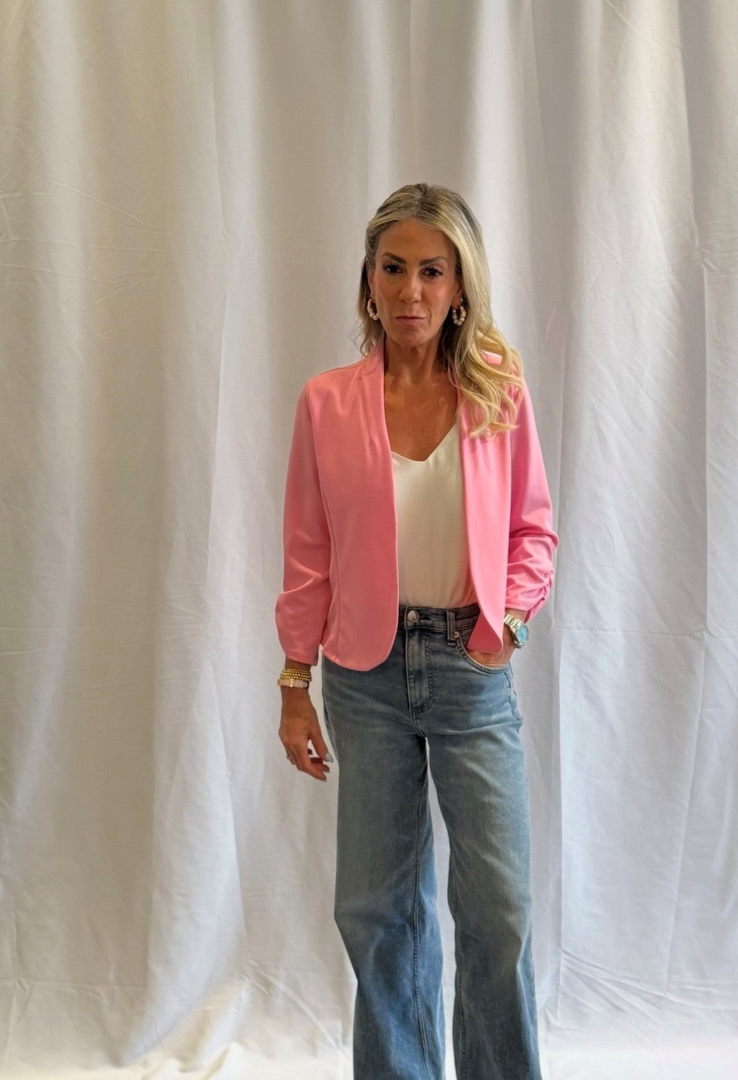 Pink Blazer