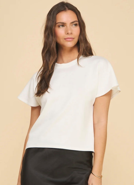 The Maine T in White