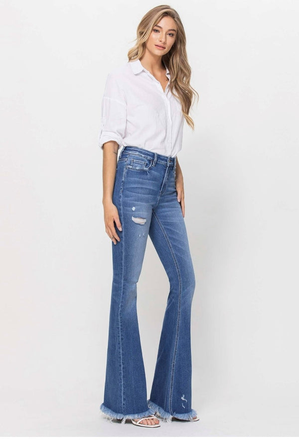 High Rise Flare Jeans