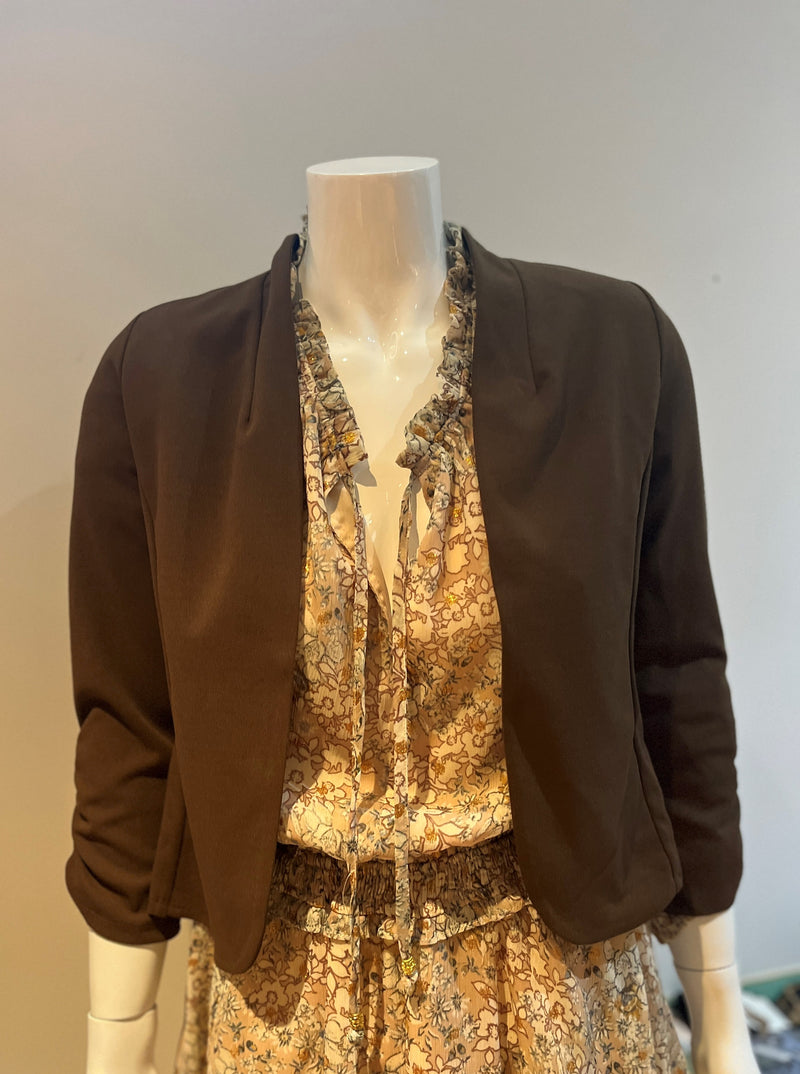 Chocolate Brown Blazer